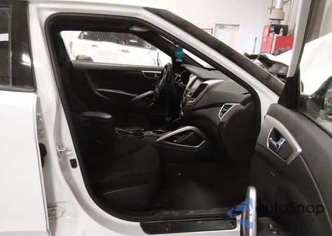 2017 Hyundai Veloster Value Edition from USA, damaged, VIN KMHTC6ADXHU324212